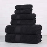 Superior Oregon Organic Cotton Medium Weight Solid 6-Piece Towel Set