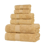 Superior Oregon Organic Cotton Medium Weight Solid 6-Piece Towel Set