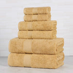 Superior Oregon Organic Cotton Medium Weight Solid 6-Piece Towel Set
