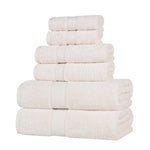 Superior Oregon Organic Cotton Medium Weight Solid 6-Piece Towel Set