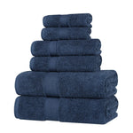 Superior Oregon Organic Cotton Medium Weight Solid 6-Piece Towel Set