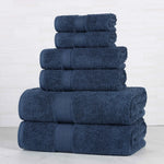 Superior Oregon Organic Cotton Medium Weight Solid 6-Piece Towel Set