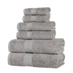 Superior Oregon Organic Cotton Medium Weight Solid 6-Piece Towel Set