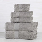 Superior Oregon Organic Cotton Medium Weight Solid 6-Piece Towel Set
