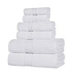 Superior Oregon Organic Cotton Medium Weight Solid 6-Piece Towel Set