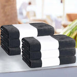 Cabana Stripe Oversized Cotton Beach Towel Sets