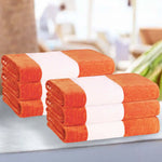 Cabana Stripe Oversized Cotton Beach Towel Sets