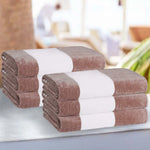 Cabana Stripe Oversized Cotton Beach Towel Sets