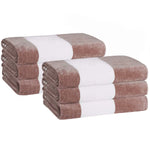 Cabana Stripe Oversized Cotton Beach Towel Sets