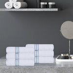 Ultra Plush Turkish Cotton Hand Towels – 6 Piece