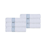 Ultra Plush Turkish Cotton Hand Towels – 6 Piece