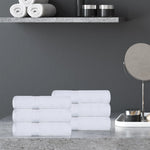 Ultra Plush Turkish Cotton Hand Towels – 6 Piece