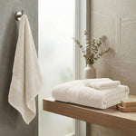 3-Piece Cotton Towel Set Plush Terry Towels Atlas