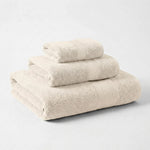 3-Piece Cotton Towel Set Plush Terry Towels Atlas
