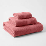 3-Piece Cotton Towel Set Plush Terry Towels Atlas