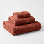3-Piece Cotton Towel Set Plush Terry Towels Atlas