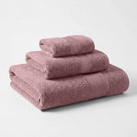 3-Piece Cotton Towel Set Plush Terry Towels Atlas
