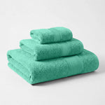 3-Piece Cotton Towel Set Plush Terry Towels Atlas