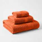 3-Piece Cotton Towel Set Plush Terry Towels Atlas