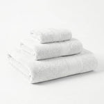3-Piece Cotton Towel Set Plush Terry Towels Atlas