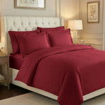 Superior 100% Egyptian Cotton 700 Thread Count Duvet Cover Bedding Set