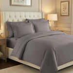 Superior 100% Egyptian Cotton 700 Thread Count Duvet Cover Bedding Set