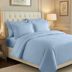 Superior 100% Egyptian Cotton 700 Thread Count Duvet Cover Bedding Set