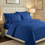 Superior 100% Egyptian Cotton 700 Thread Count Duvet Cover Bedding Set