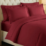 Superior 100% Egyptian Cotton 700 Thread Count Duvet Cover Bedding Set