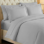 Superior 100% Egyptian Cotton 700 Thread Count Duvet Cover Bedding Set