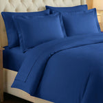 Superior 100% Egyptian Cotton 700 Thread Count Duvet Cover Bedding Set