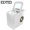 Portable Automatic Ice Maker 12Kgs/24H Household Bullet round Ice Make Machine for Family, Bar,Coffee Shop