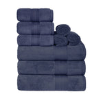 Turkish Cotton Bath Towel Set 9 Piece