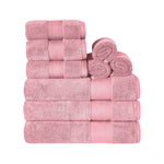 Turkish Cotton Bath Towel Set 9 Piece