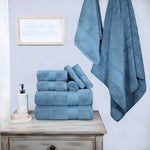 Turkish Cotton Bath Towel Set 9 Piece