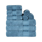 Turkish Cotton Bath Towel Set 9 Piece