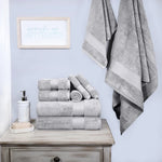 Turkish Cotton Bath Towel Set 9 Piece