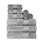 Turkish Cotton Bath Towel Set 9 Piece