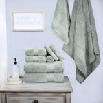 Turkish Cotton Bath Towel Set 9 Piece
