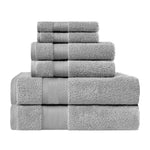 6 Piece Towel Set 100% Turkish Cotton Plush - Aria
