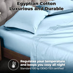 100% Egyptian Cotton 700 Thread Count Solid Pillowcase Set