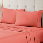 100% Egyptian Cotton 700 Thread Count Solid Pillowcase Set