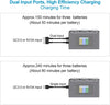 Mini 4K/ Mini Se/Mini2 Two-Way Battery Charging Hub Drone Battery Charger Charge Three Batteries in Sequence,Compatible with DJI Mini 4K /Mini Se/Mini 2 Drone Accessories