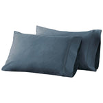 100% Egyptian Cotton 850 Thread Count Solid Bed Pillowcase Set
