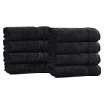 Heritage Egyptian Cotton Plush Thick Absorbent Hand Towel Set of 8