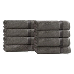 Heritage Egyptian Cotton Plush Thick Absorbent Hand Towel Set of 8