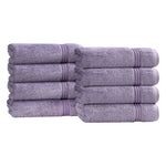 Heritage Egyptian Cotton Plush Thick Absorbent Hand Towel Set of 8