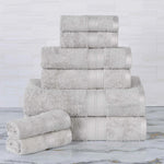 Superior Ultra Soft Rayon from Bamboo Cotton Blend Towel Set