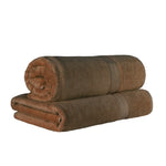 Madeline Egyptian Cotton Bath Towels - Plush Bath Sheet Set of 2