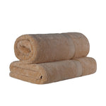 Madeline Egyptian Cotton Bath Towels - Plush Bath Sheet Set of 2